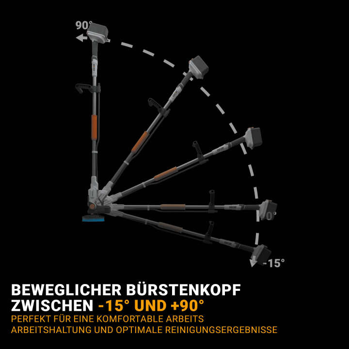 BATAVIA Twin® Brush Akku-Reinigungsbürste